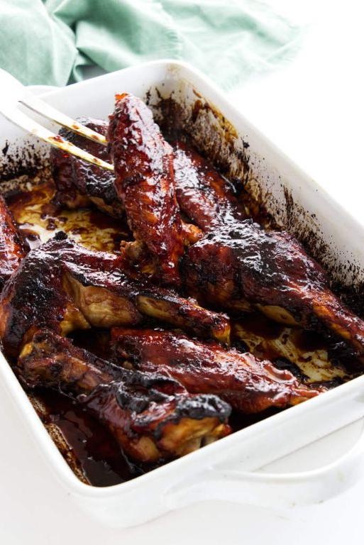 Teriyaki Style Crock Pot Turkey Wings