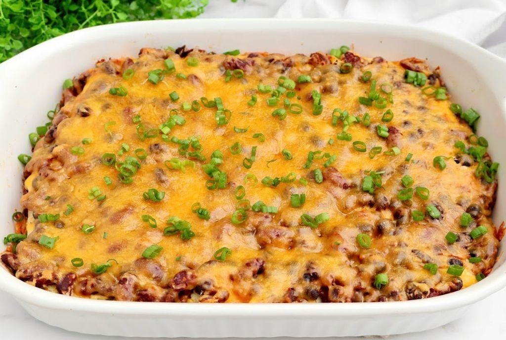 Tex-Mex Chili Tamale Casserole