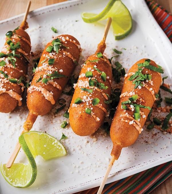 Tex-Mex Cornbread Corndogs