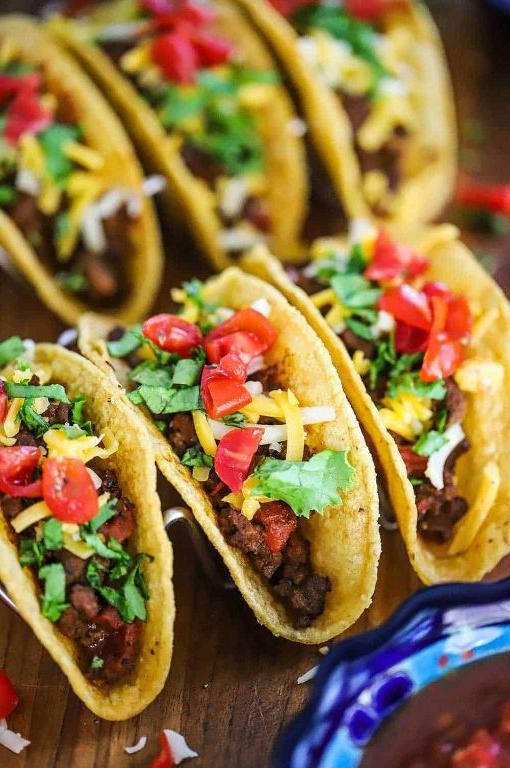 Tex-Mex Ground Beef Tacos