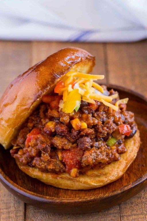 Tex-Mex Sloppy Joes with Black Beans