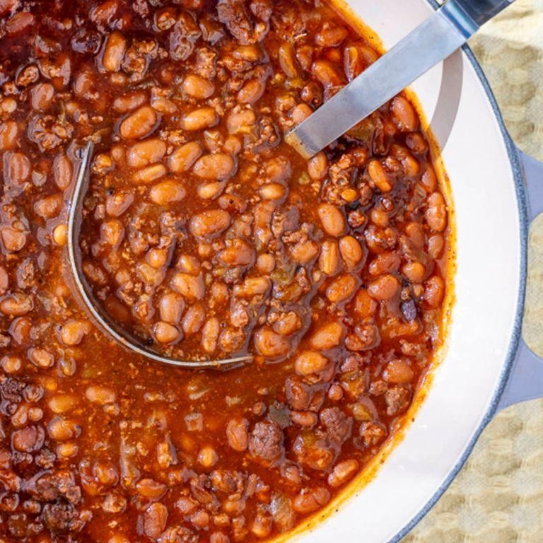 Texas Cowboy Beans with BBQ Flair