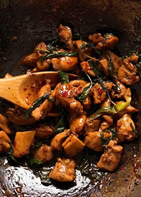 Thai Basil Chicken Stir-Fry