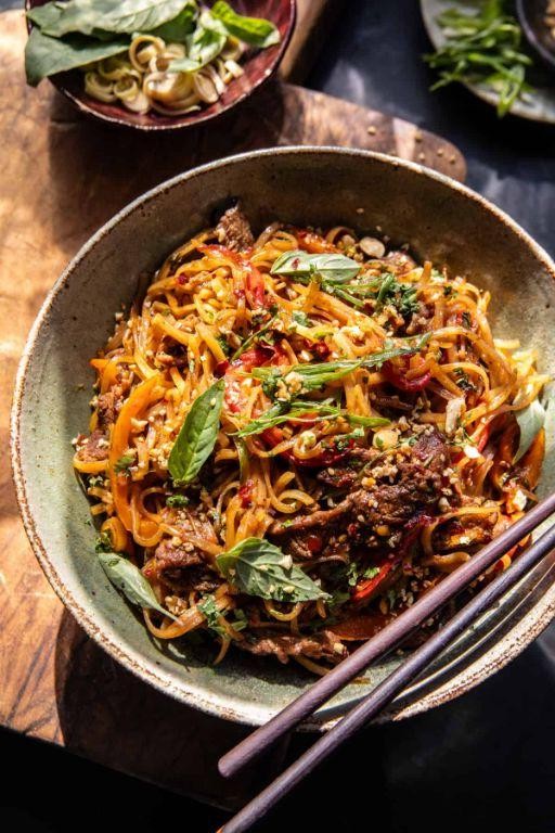 Thai Chili Beef Noodles