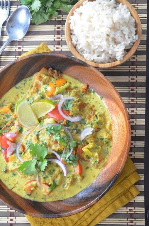 Thai Coconut Curry Basa Fish