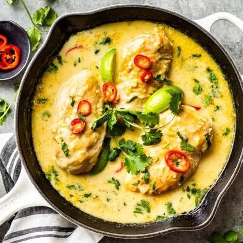 Thai Coconut Lime Chicken Breasts