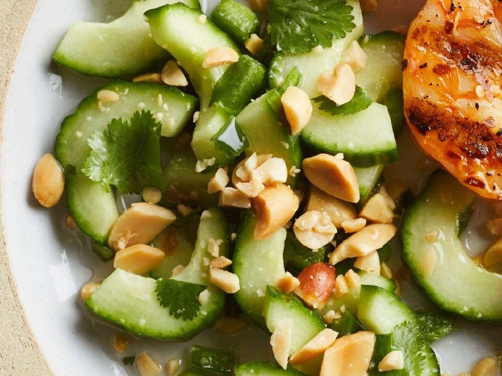 Thai Cucumber and Peanut Salad