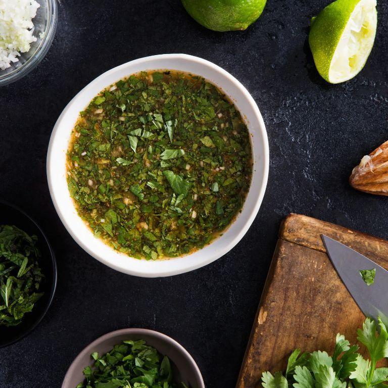 Thai Inspired Green Chili Dipping Sauce
