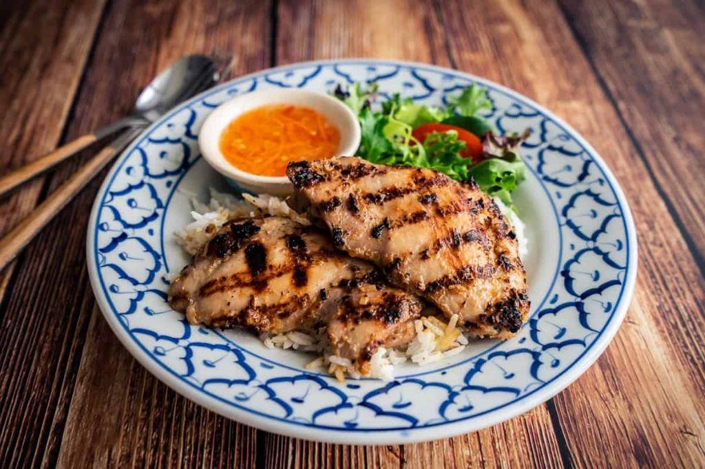 Thai Lemongrass Marinated Chicken Thighs