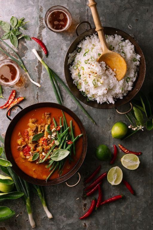 Thai Red Curry with Lamb