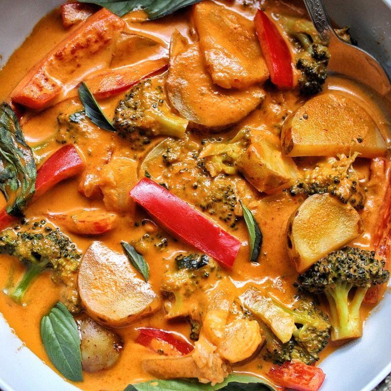 Thai Red Curry with Mixed Vegetables