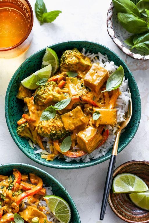 Thai-Inspired Coconut Curry with Tofu