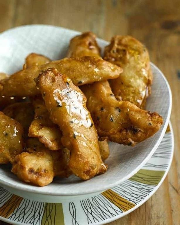 Thai-Style Banana Fritters with Coconut