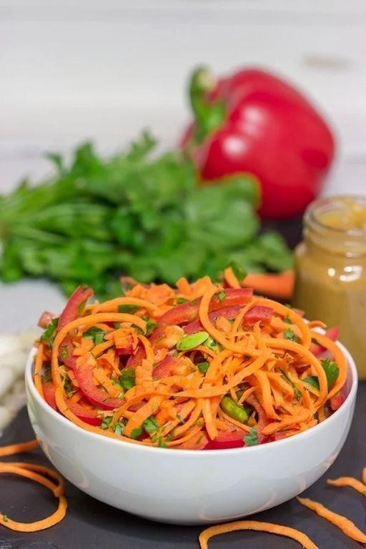 Thai-Style Shredded Carrot Noodles