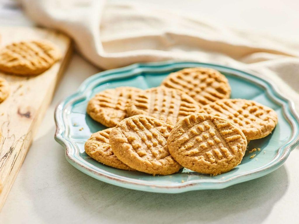 Three-Ingredient Peanut Butter Cookies