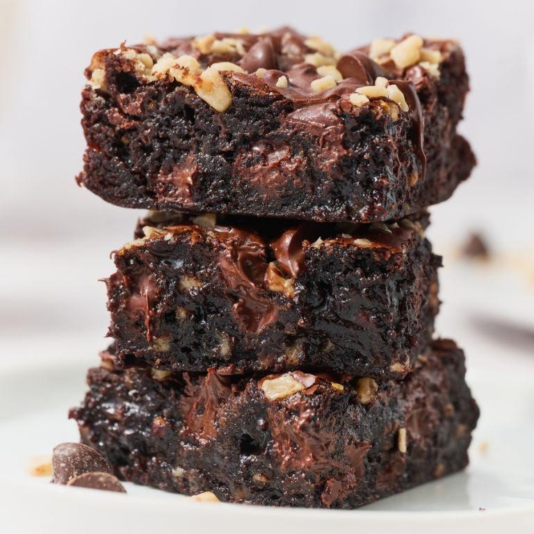 Toffee Crunch Brownie Bars