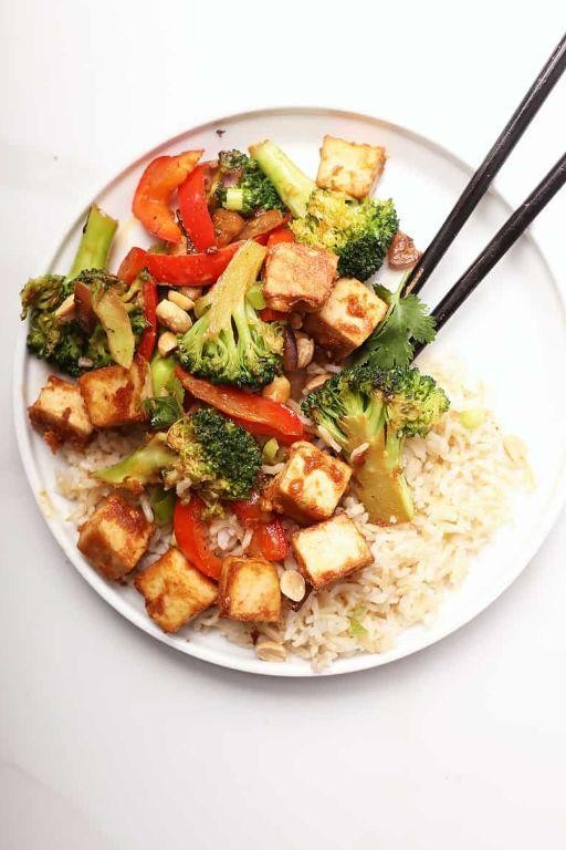 Tofu Stir-Fry with Broccoli & Peppers