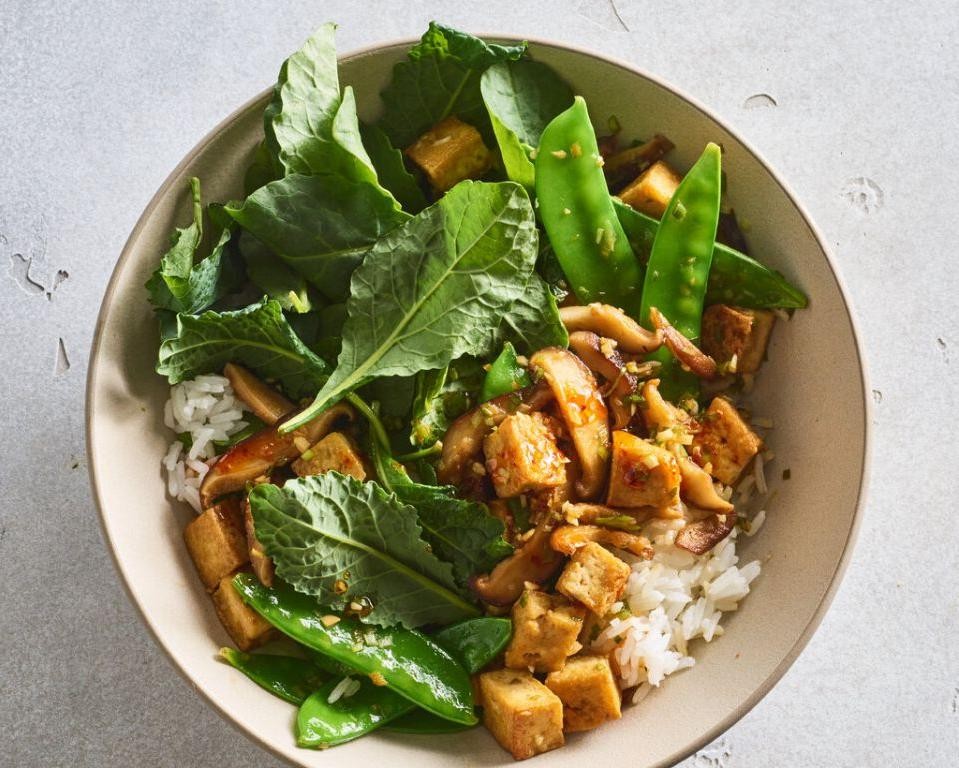 Tofu and Ponzu Vegetable Stir-Fry
