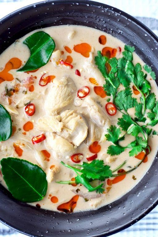 Tom Kha Kai with Chicken and Kaffir Lime