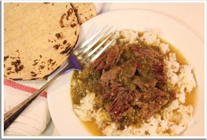 Tomatillo Braised Short Ribs