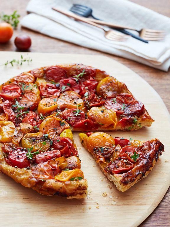 Tomato Balsamic Tart Tatin