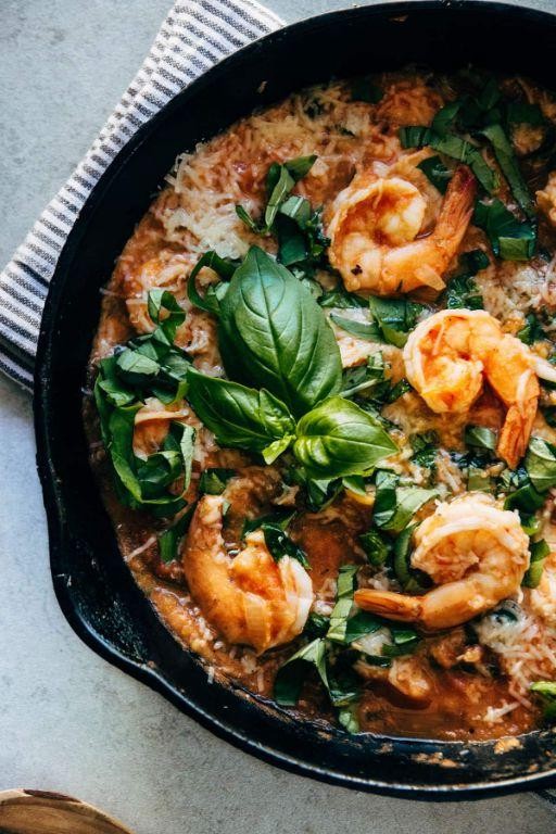 Tomato Basil Shrimp Creole