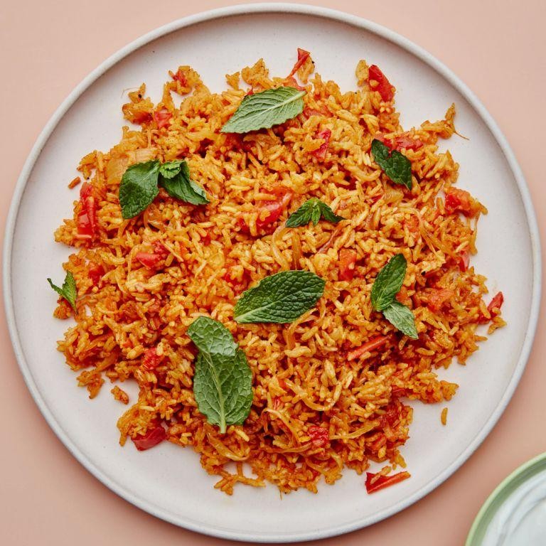 Tomato Rice with Aromatic Spices