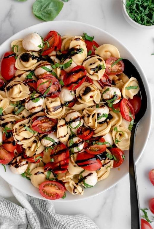 Tortellini Caprese Pasta Salad