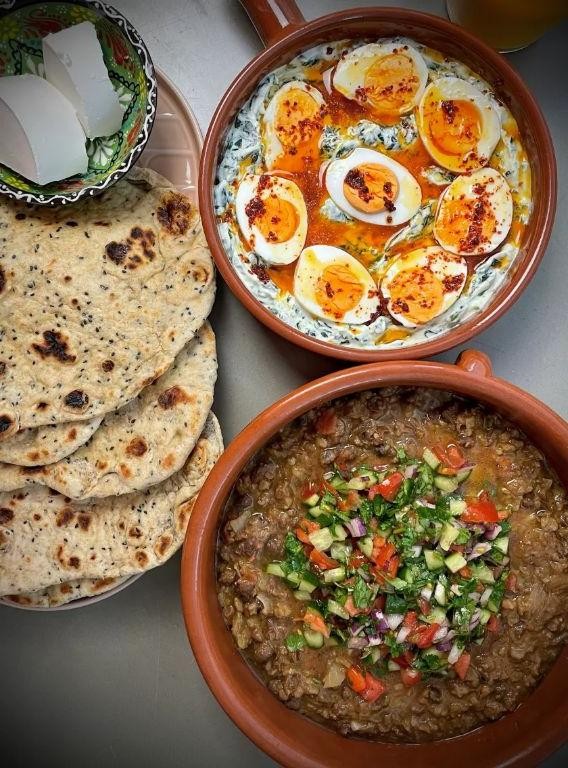 Traditional Ful Medames Breakfast
