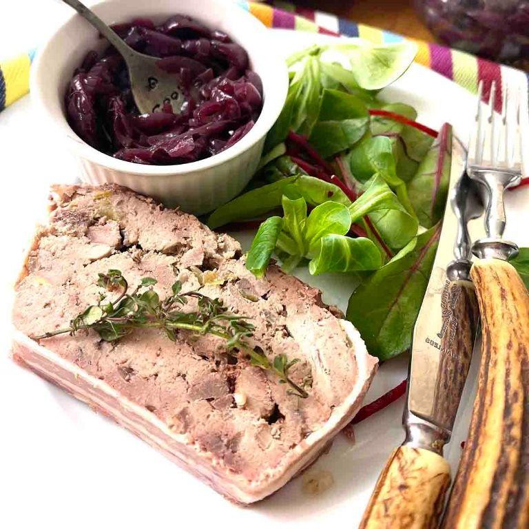 Traditional Game Terrine with Pistachios
