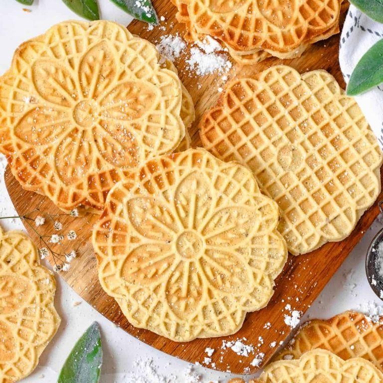 Traditional Italian Pizzelle