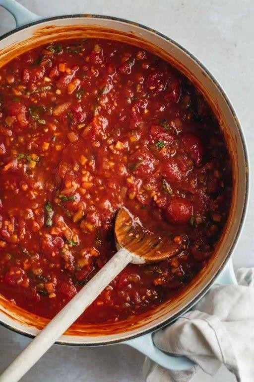 Traditional Meatless Sugo di Pomodoro