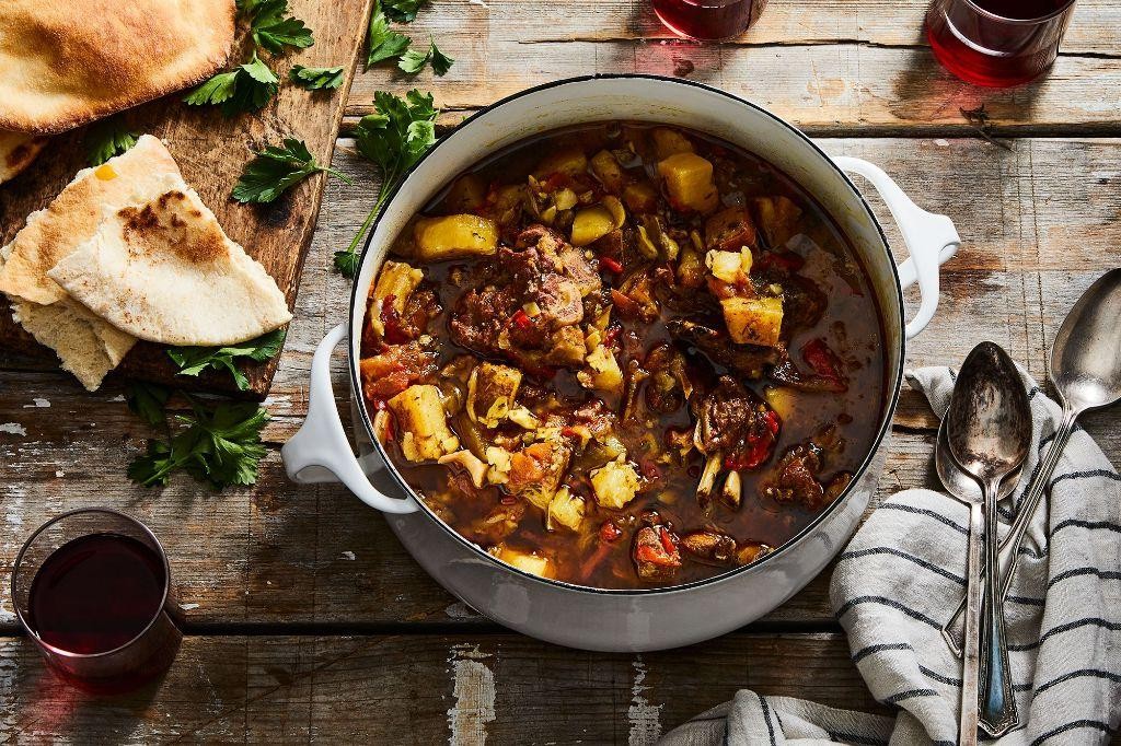 Traditional Tunisian Lamb Stew