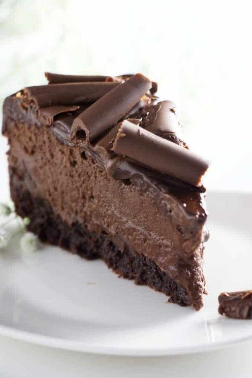 Triple Chocolate Cheesecake Brownies