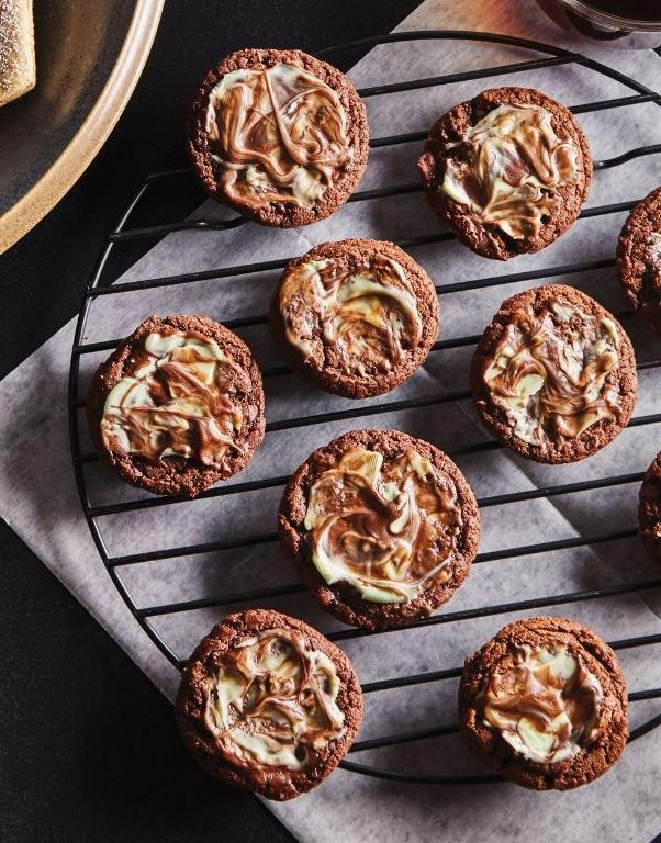 Triple Chocolate Mint Cookies