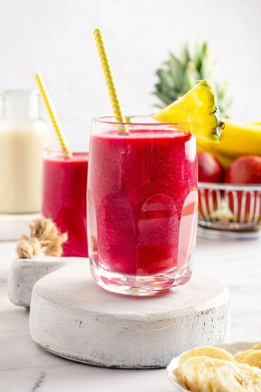 Tropical Beet and Pineapple Juice