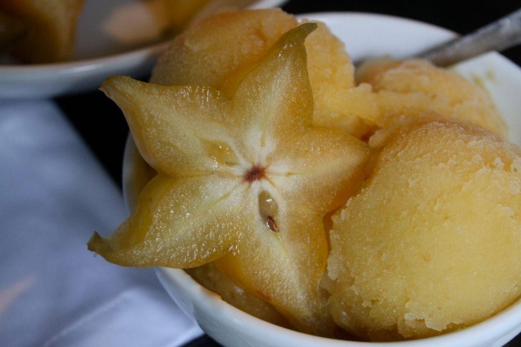 Tropical Carambola Sorbet