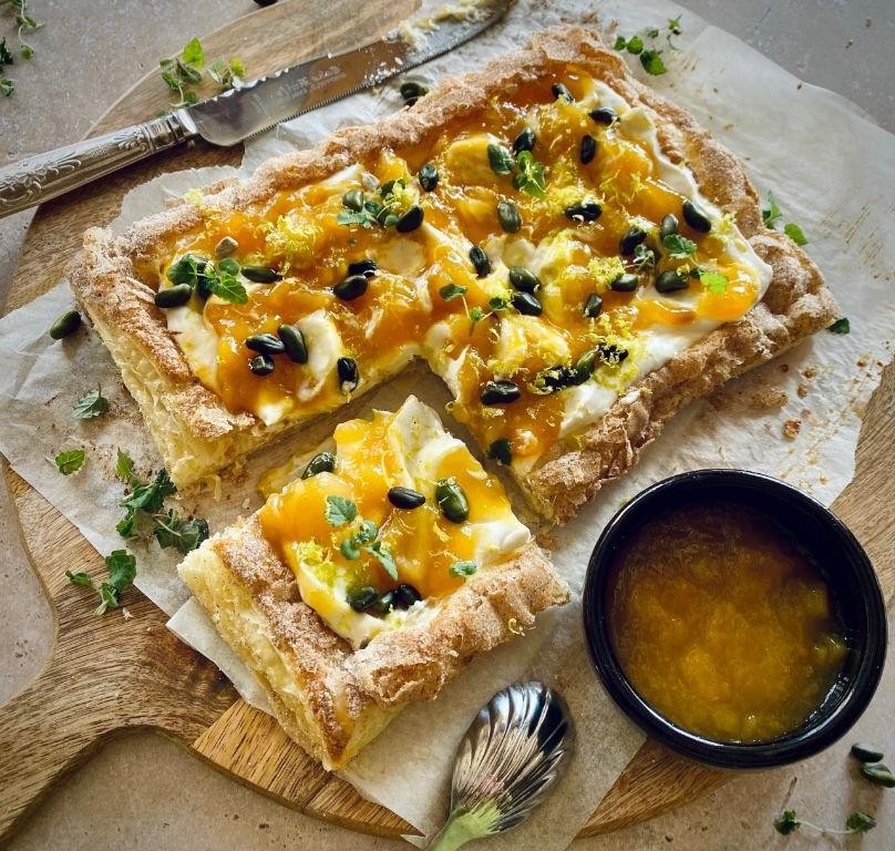 Tropical Fruit Puff Pastry