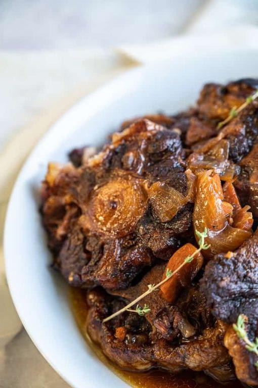 Tropical Jamaican Oxtail with Pineapple