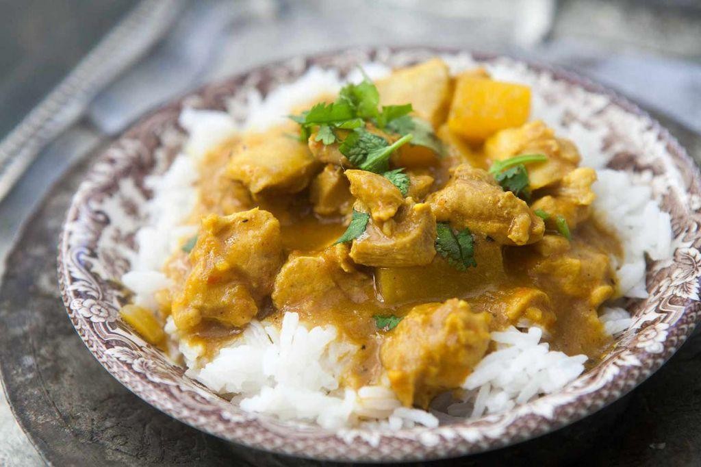 Tropical Mango Chicken Curry