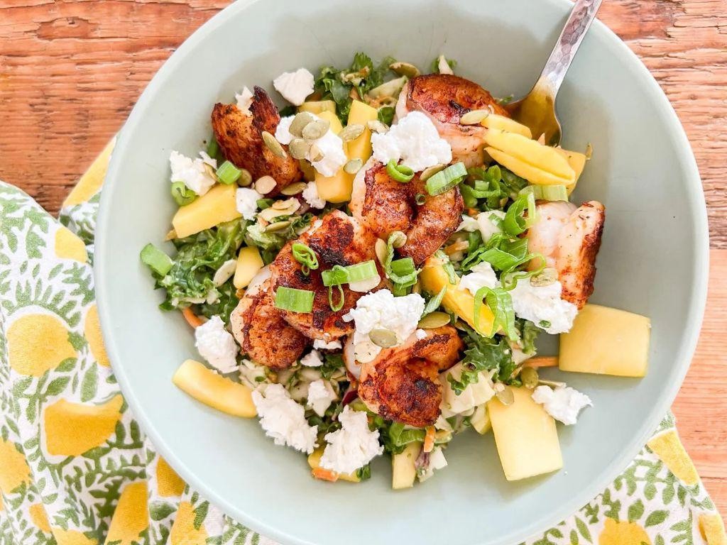 Tropical Mango Shrimp Salad