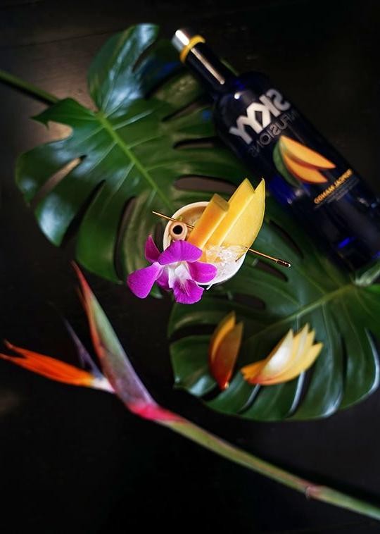 Tropical Mango Vodka Infusion