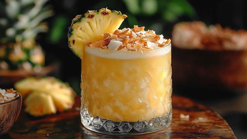 Tropical Mezcal Pina Colada