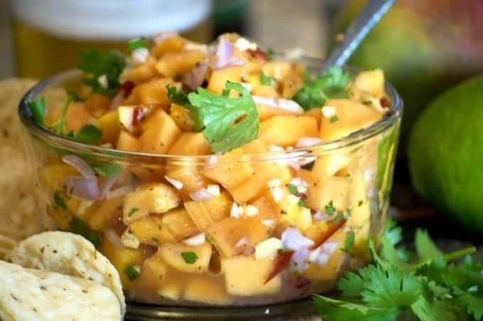 Tropical Papaya and Ginger Salsa