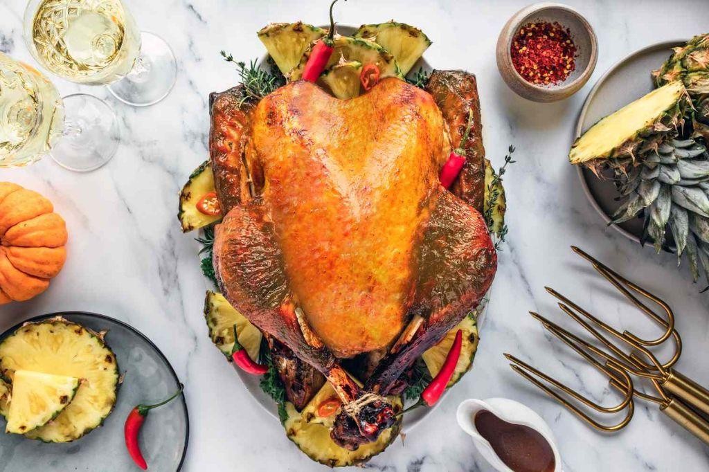 Tropical Pineapple Brined Turkey