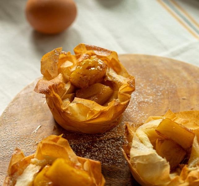 Tropical Pineapple Filo Pockets