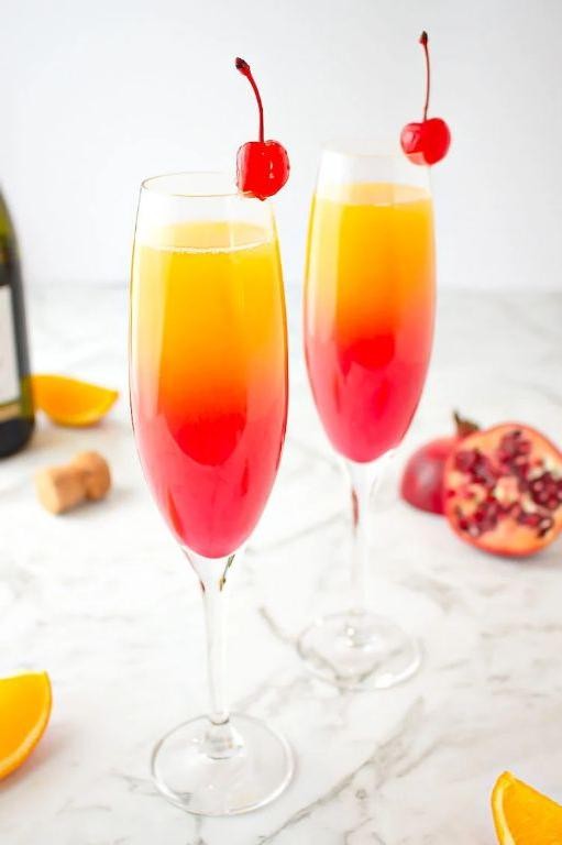 Tropical Sunrise Mocktail