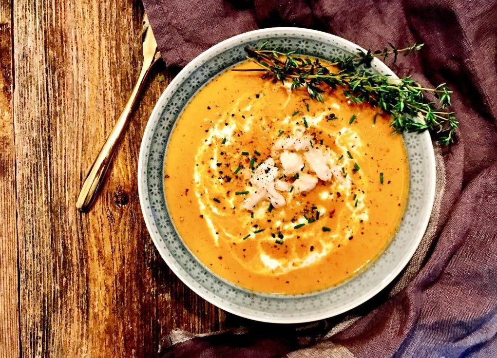 Truffle Oil Lobster Bisque