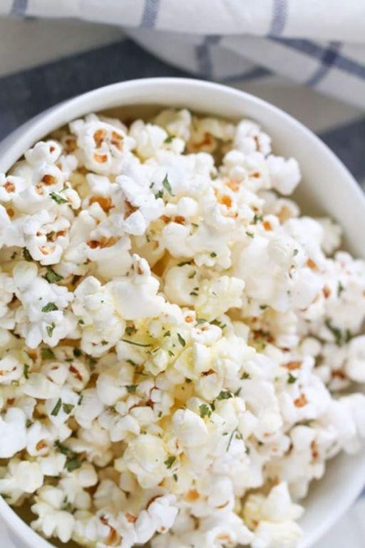 Truffle Oil and Parmesan Popcorn