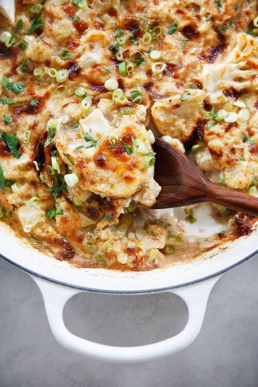 Tuna Noodle Casserole with Cauliflower Sauce